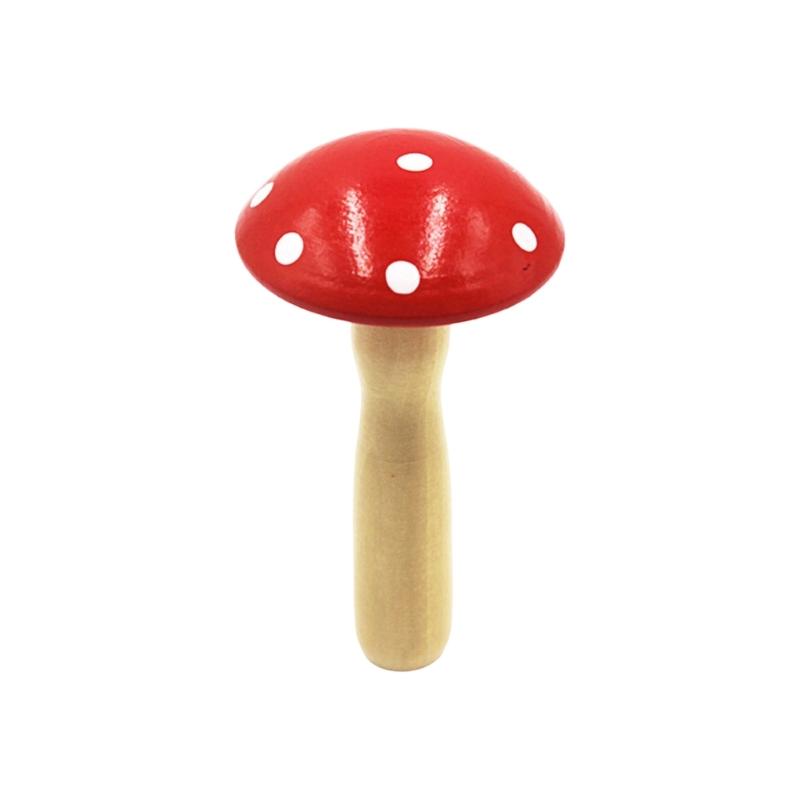 2Pcs Wood Darning Mushroom Sewing Repair Tools Portable Sewing Aid For Clothing Holes Quick Fix and Knitting Project