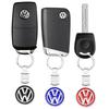 Car Styling Steel Keychain Key Ring For Volkswagen VW GOLF 4 5 6 Polo Passat B5 B7 Touareg Beetle Jetta B5 B6 B7 MK5 MK6 MK7 CC Sx5