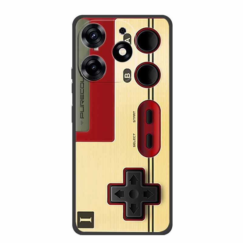 For Tecno Spark 20 Pro Case Spark20 Pro Coque Black Silicone Soft Back Cover For Tecno Spark 10 Pro Ki7 Phone Case Spark10 Pro