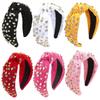Full Diamond Knotted Headband Exaggerated Design Rhinestone Headband  Women's Hair Accessories