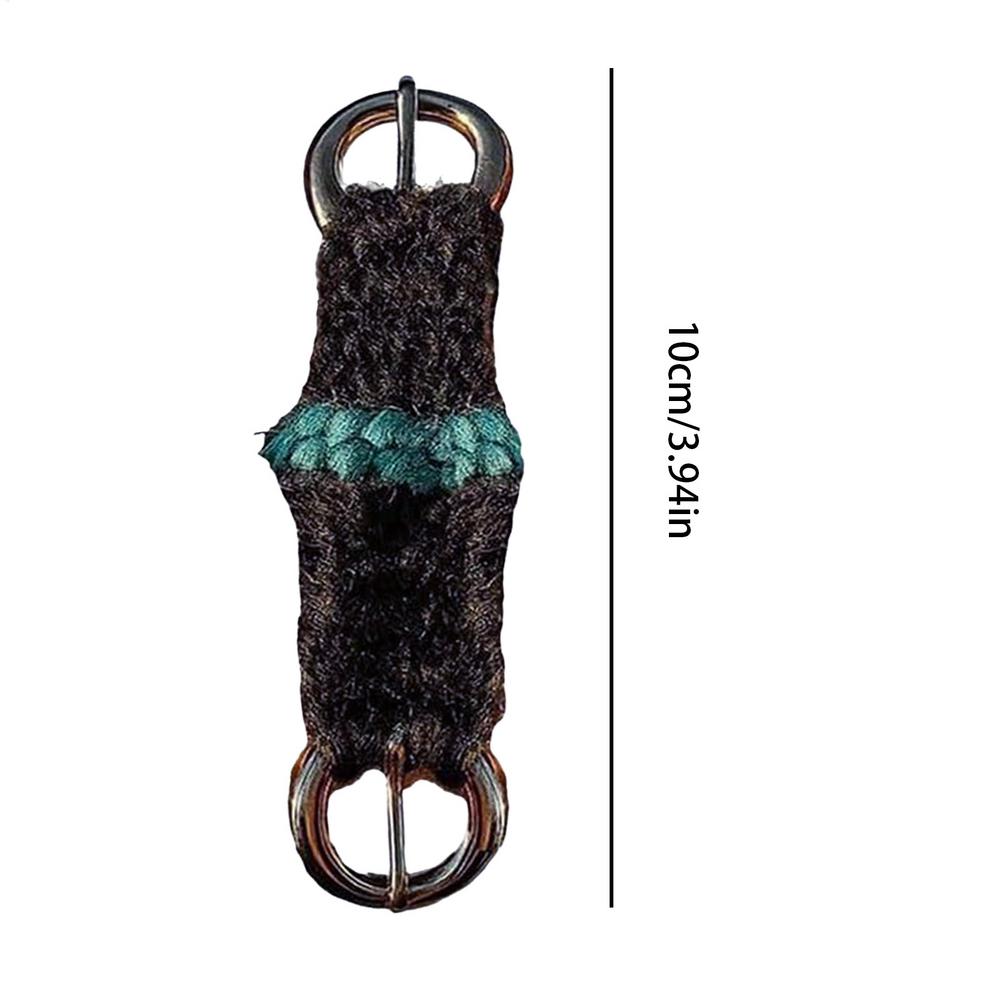 

Mohair Keychain Handmade Cotton Rope Keychain Mohair Keyring For Indoor Outdoor Home Travel Holiday Backpack