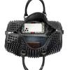 Rivet Crossbody Bag Large Capacity Travel Duffle PVC Street Style Unisex