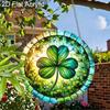 Acrylic Four-Leaf Clover Suncatcher Stained Glass Effect Window Hanging Ornament St. Patrick's Day Gifts