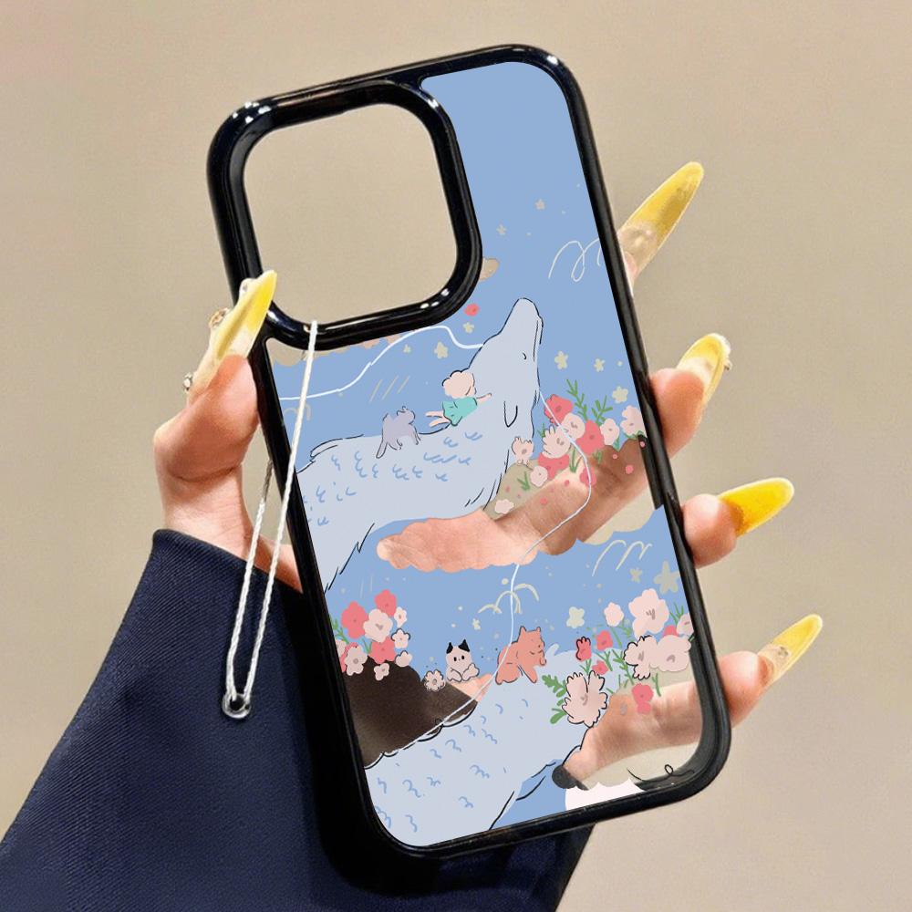 Painted Phone Case for iPhone 11 12 13 14 15 16 iPhone 13 14 15 16 Pro 13 14 15 16 Pro Max Samsung A15 A16 A25 A26 A55 A56 S25 S24 S22 S23