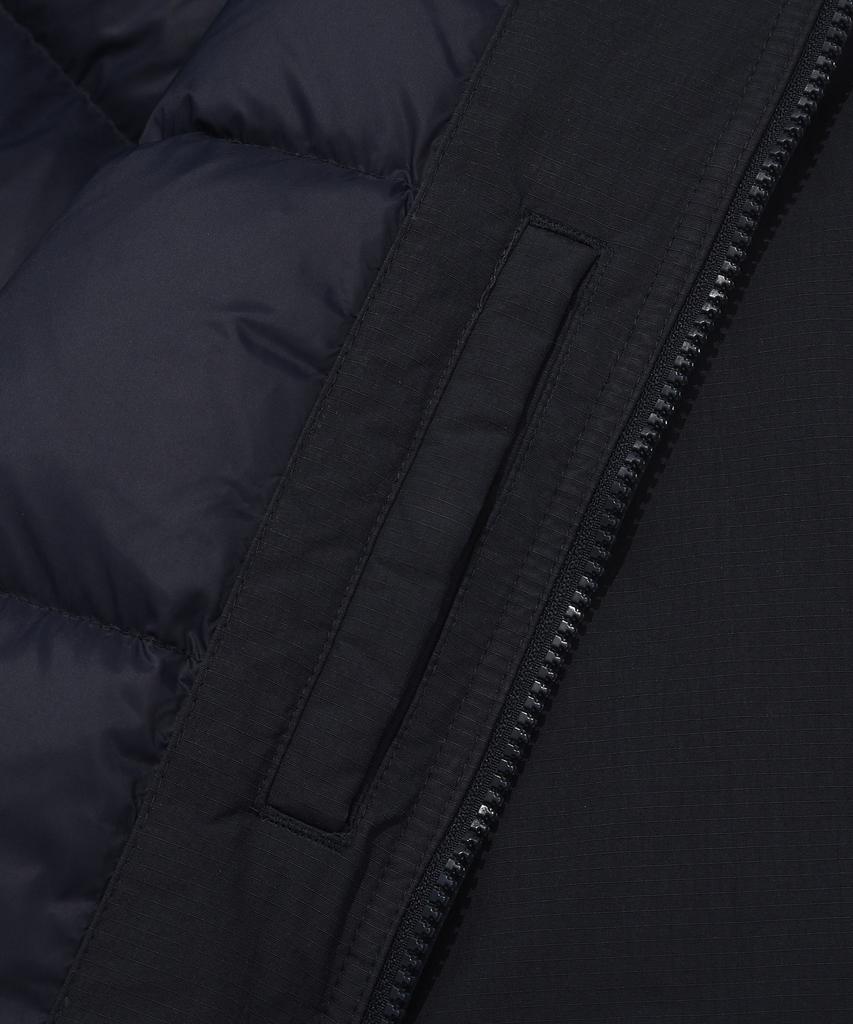 Wacky Willy Washed Down Short Puffer Navy