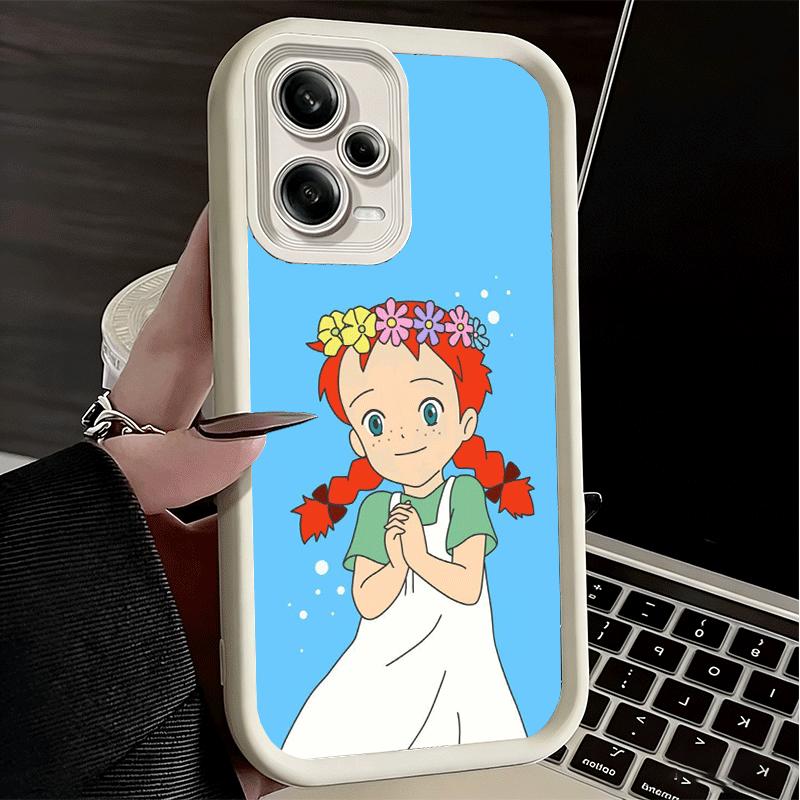 Phone Case for Xiaomi Redmi Note 15 14 13 Pro Plus Anne Of Green Gables Shirley Shell 12S 11 11S 11T 5G 14S Soft Silicone Funda