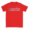 Nutella Logo TShirt Beach Cotton TShirts For Unisex Fashion Pattern Tshirt Short Sleeve Streetwear Tees