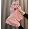 Pantalones Harem de Pana de Cintura Alta para Mujer - Corte Entallado Adelgazante para Primavera y Otoño