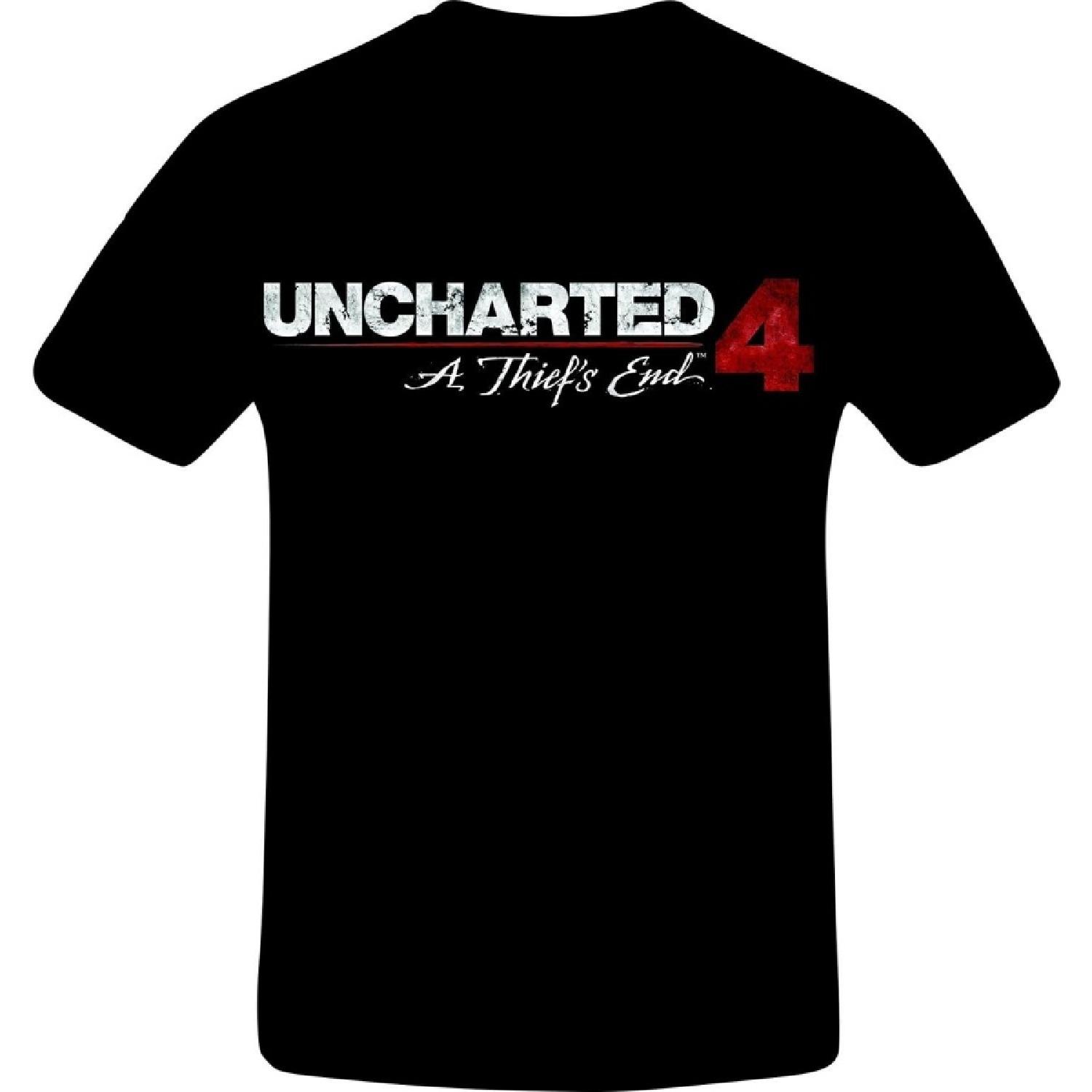 РетроИгра Uncharted 4, Индивидуальная Футболка S