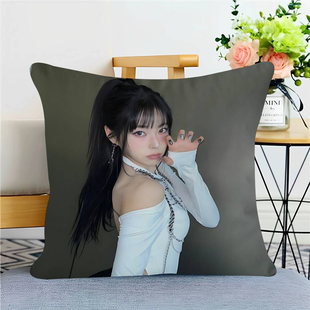 Sänger K-KYUJIN Kissenbezug Toon Geschenk Kissenbezug Schlafzimmer Zuhause Sofa Stuhl Sitz Dekor Kissenbezug