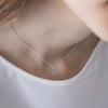 Used [4] Eternal silver necklace