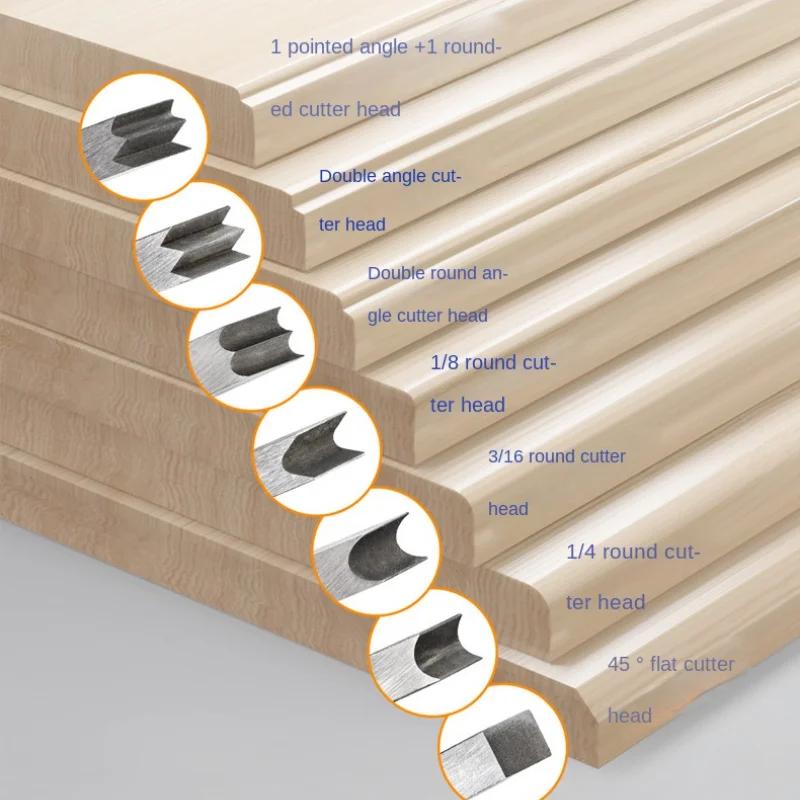 Chamfer Plane Hand Planer Woodworking Wooden Edge Corner Trimming Chamfering Manual Joiner Carpentry Tools