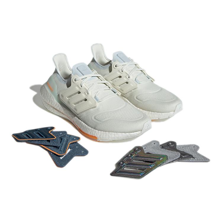 New Adidas Ultra Boost 22 White Blue Tint Orange GY6227