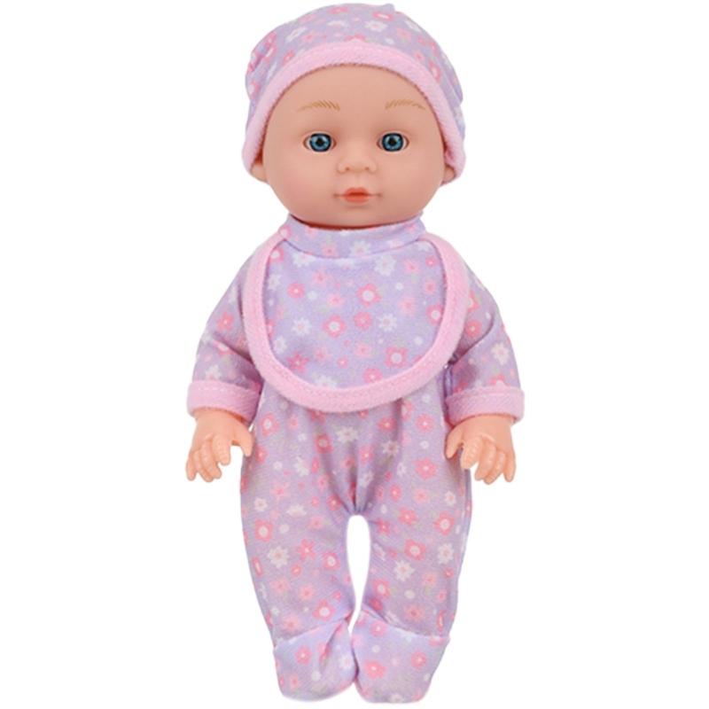 25CM Life Like Reborns Toy With Realistic Design Children Companion Doll For Pretend Play Game Nursery Room Decoration
