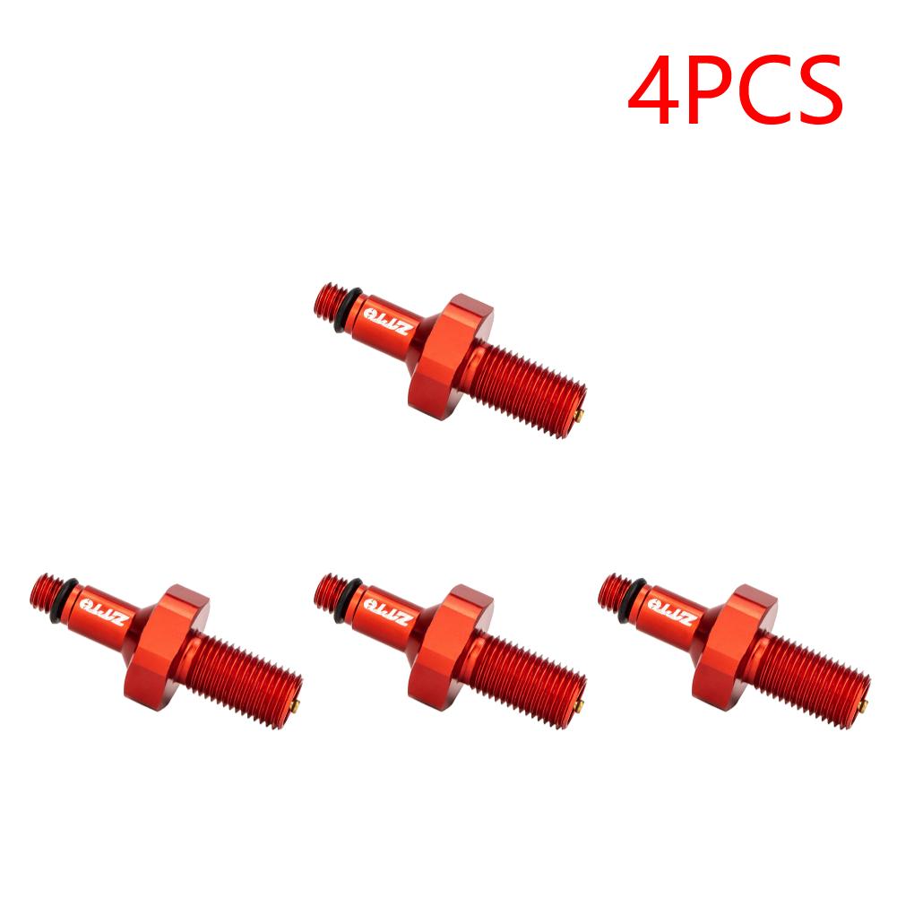 Bicycle Air Rear Shock Absorber Valve Adapter Aluminum Alloy Bike Rear Gallbladder Inflation Nozzle Tool Bicycle Accessories