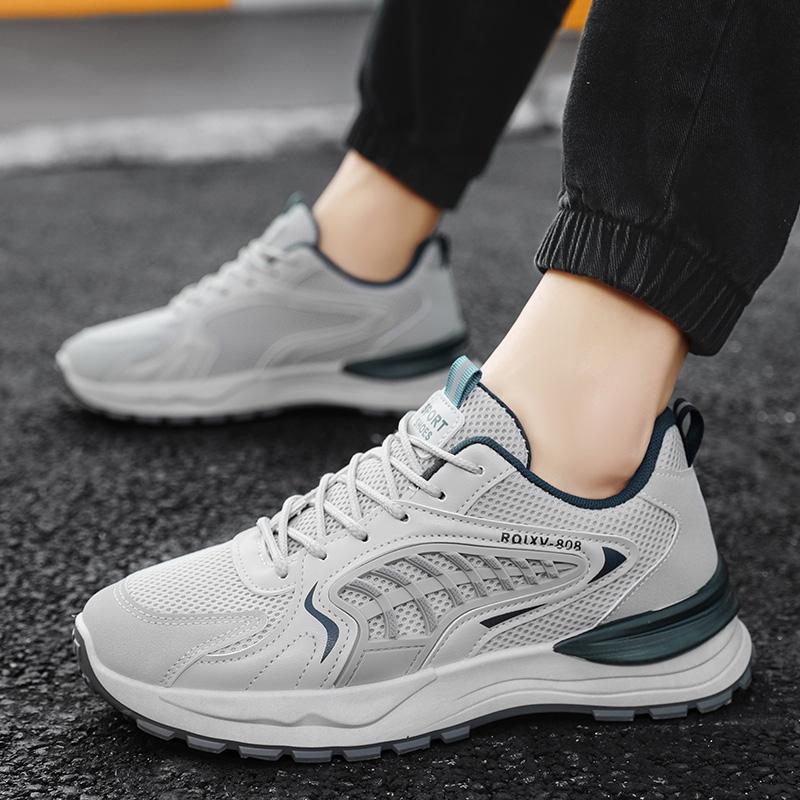 Spring Autumn Shoes Sneakers Lightweight Rebound Anti Slip Durable Running Shoes Comfortable Breathable Hiking Shoes