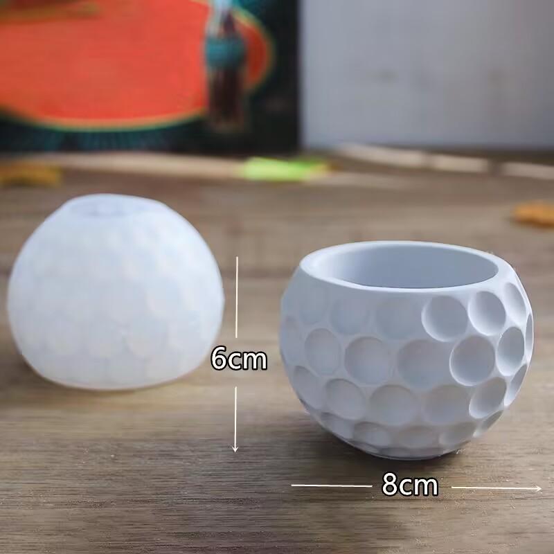 DIY Flower Shape Planter Silicone Mold Concrete Cement Mould for Candle Holder Storage Box Flowerpot Epoxy Resin Mold Home Decor