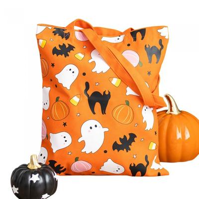 Sweet and Spooky Ghost Polycotton Tote Bag