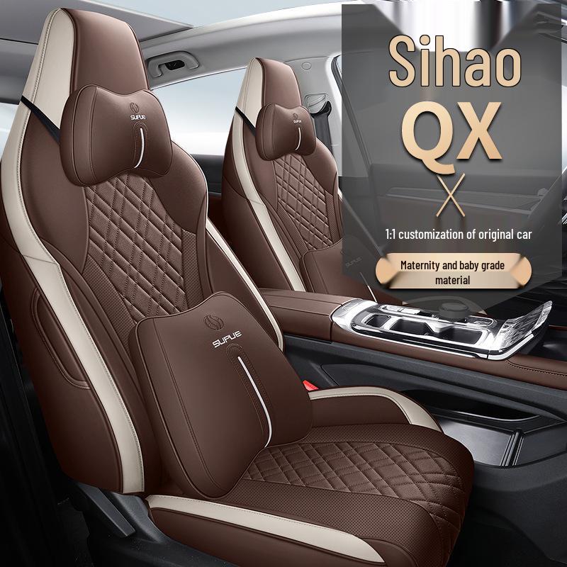 21-22 Sihao QX Five-Seater Full Coverage Seat Cover – All-Season Car Interior Decor