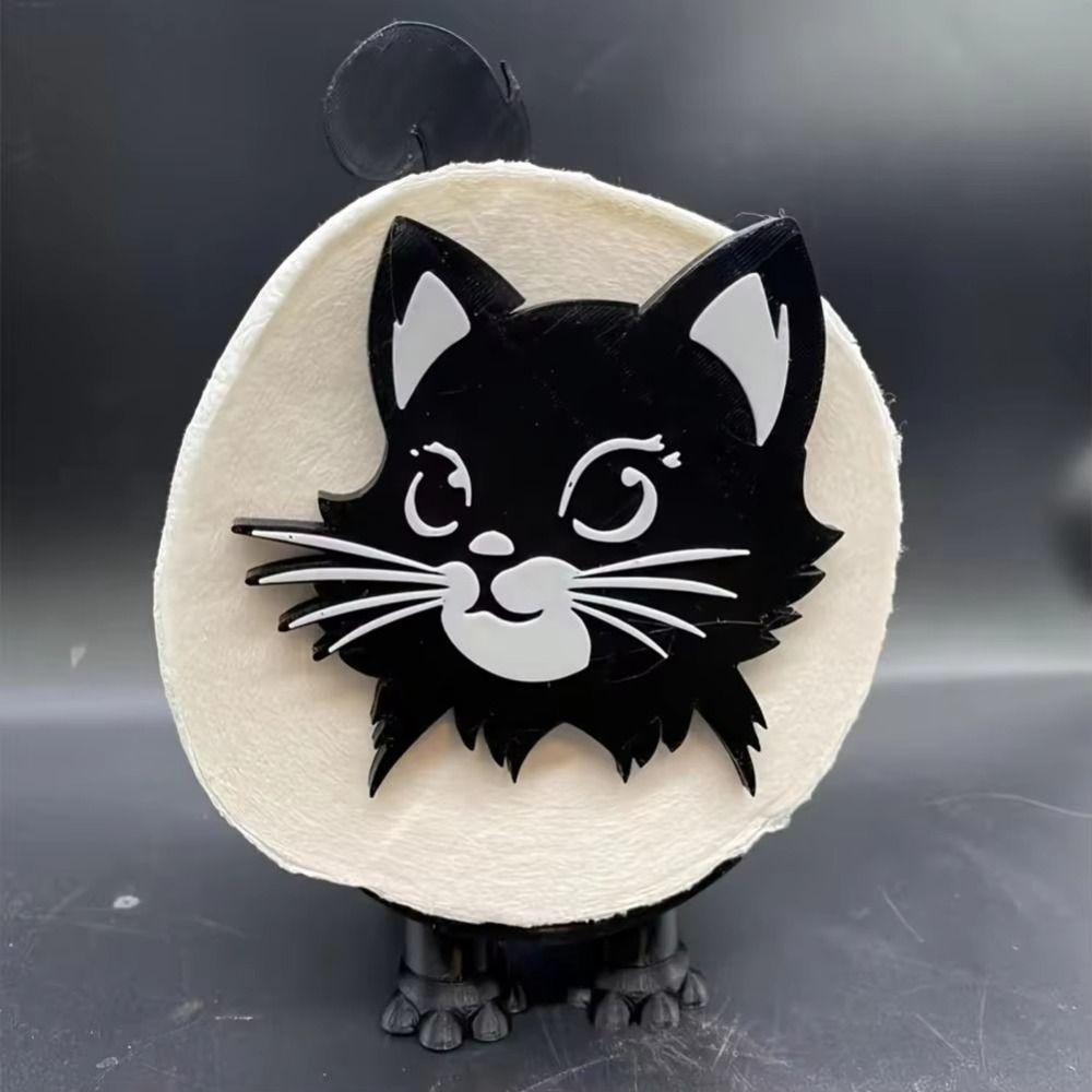 Cute Roll Holder Cat Toilet Paper Stand 3D Printed Cat Toilet Paper Holder  Tissue