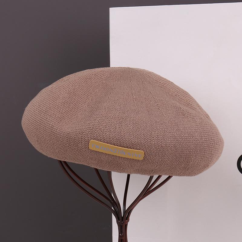 Spring face small beret children big head circumference versatile painter hat leisure student newsboy hat