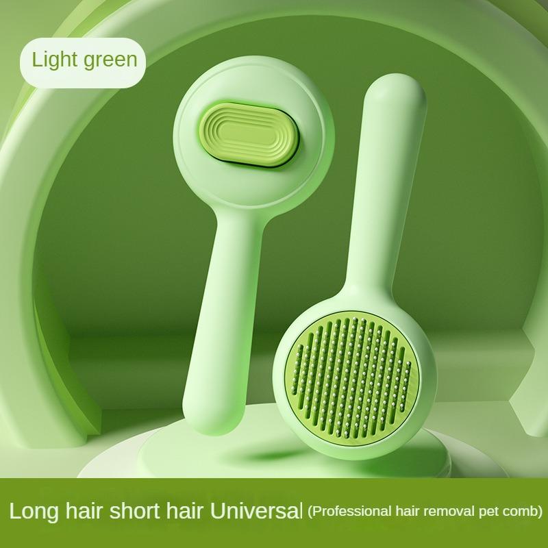 Kartáč na mazlíčky Hřeben pro kočky Samočisticí kartáč na odstraňování chlupů pro psy Kočky Nástroje na péči o mazlíčky Hřeben pro domácí mazlíčky Příslušenství pro psy