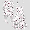 Women Plus Size Two Piece Set Long Sleeve Jacket Cami Maxi Dress