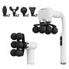 2026 New Smart  Handhel Fascia Gun High Frequency Vibration Body Massage Gun Neck Shoulder Waist Back Handle Massager Fascia Masajeador