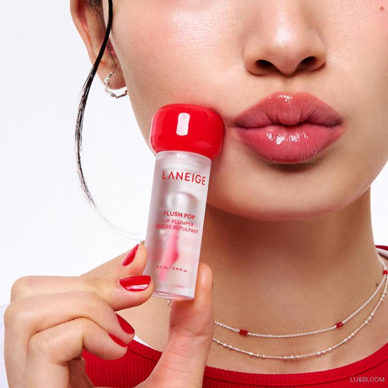 LANEIGE Flush Pop Lippen aufpolsterer 4,2ml (März 2026 Neuerscheinung) (+Gratisgeschenk)