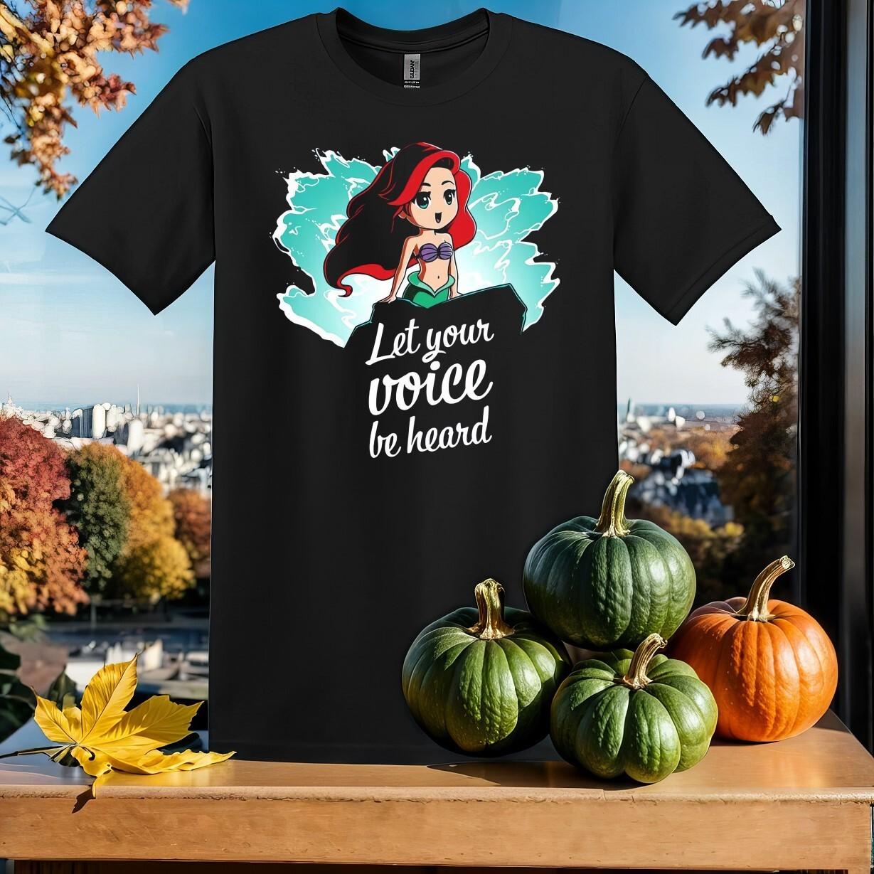 Let Your Voice Be Heard The T-Shirt Mens Womens Tees Top T Shirt Mens Womens Tees Top Men Women Unisex Tshirt SY485 XL
