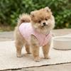 Breathable Liner Dog Down Jacket Round Neck Puppy Winter Cotton Coat  Daily Walking