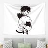 Omori Sunny And Mewo Tapestry Wall Hanging Aesthetic Home Decor Tapestries for Living Room Bedroom