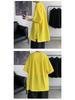 Men's Trendy 2023 Summer Short Sleeve Button Slit T-shirt - Loose Fit, Half Sleeve, Couple Style