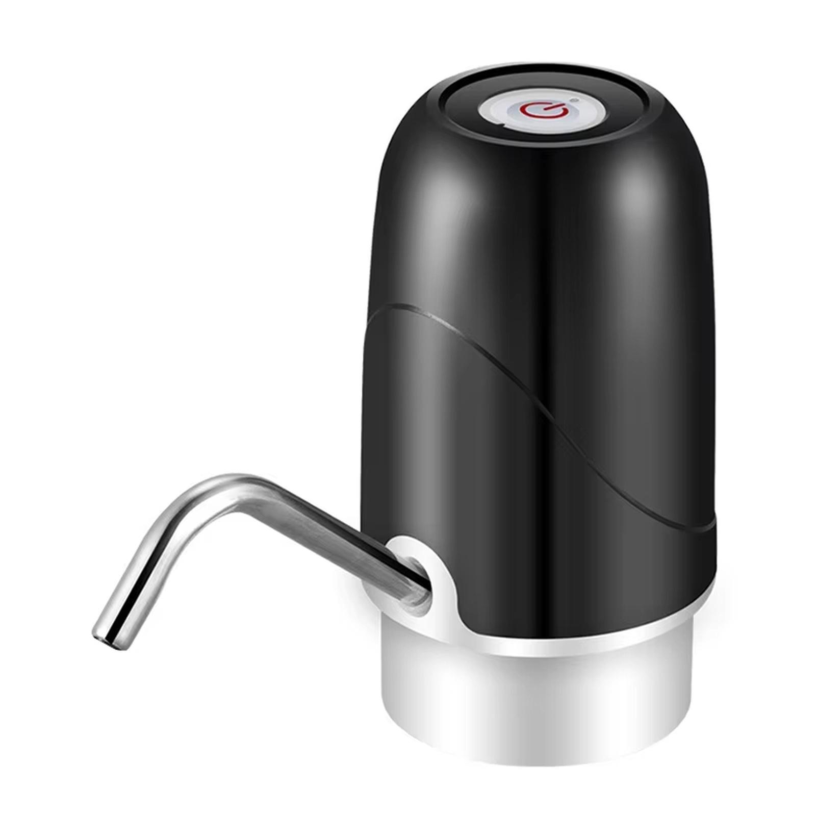 Electric Water Bottle USB Charging Automatic Foldable Water Dispenser for Home чёрный