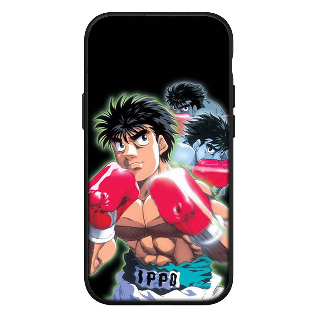 For iPhone 16 15 Xiaomi Redmi Note 13 12 11 Pro Max X 9 14 XR Samsung Galaxy A16 S24 S23 Plus A06 Huawei OPPO Cartoon Hajime No Ippo Anime Phone Case