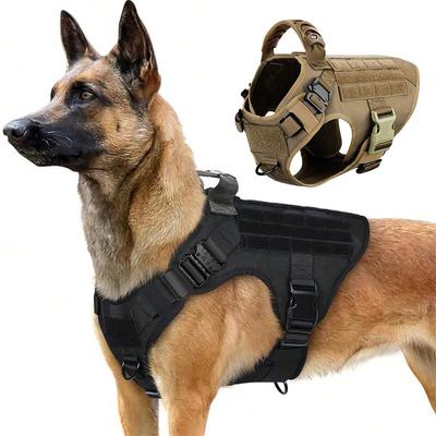 Militaire Grote Hondentuig Huisdier Duitse Herder Malinois Trainingsvest Tactische Middelgrote Hondentuigen Jacht Voor Honden Accessoires