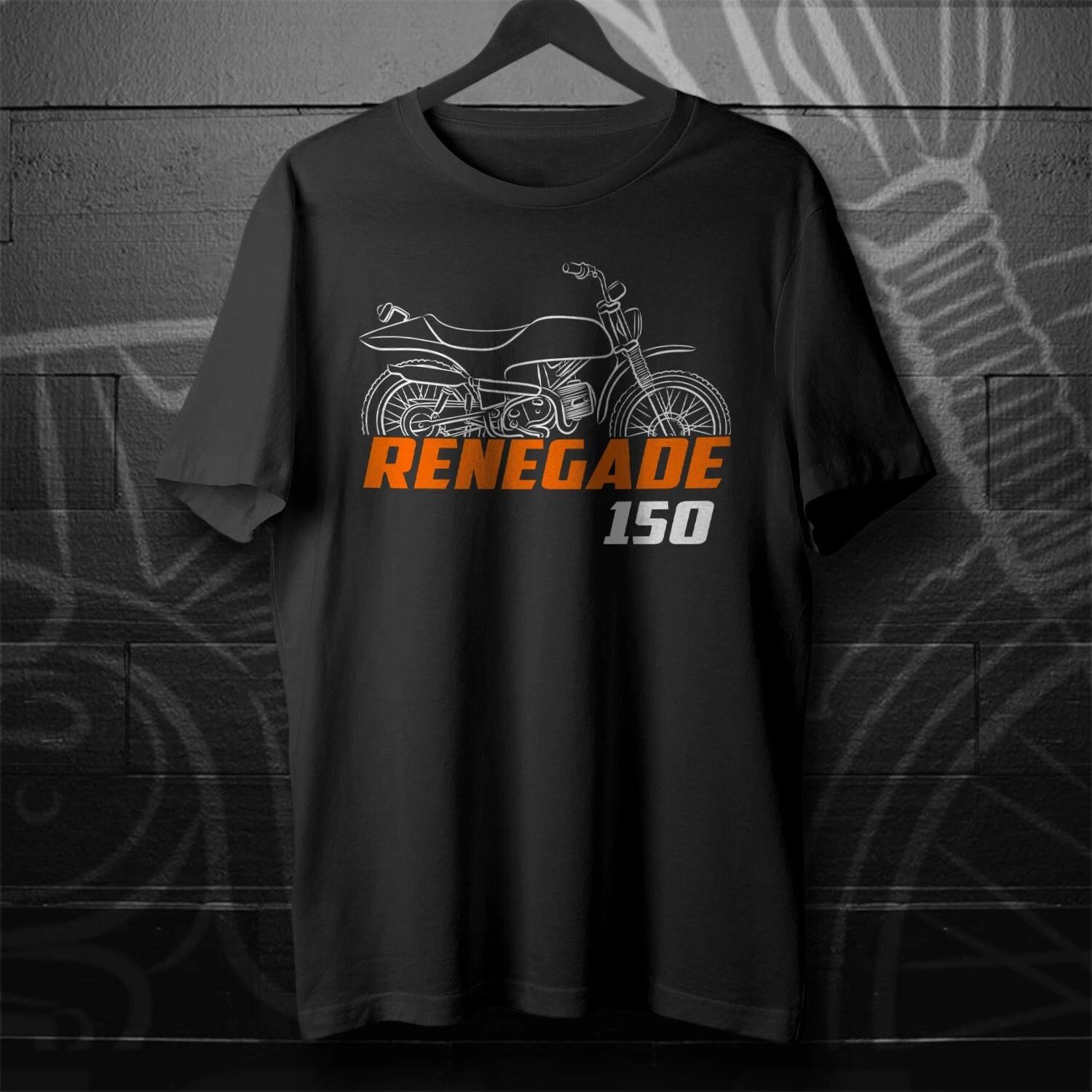 Black men s and women s T-shirt Illustration for a Laverda 150 Renegade 1968-1970 M