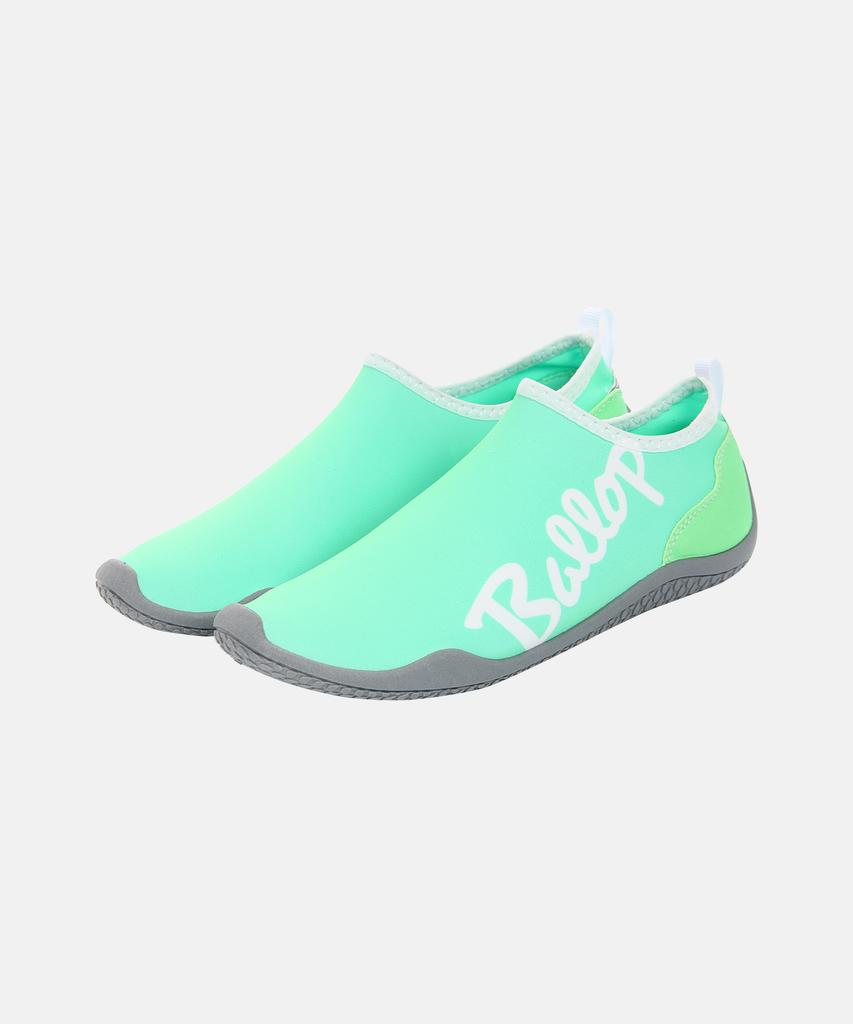 Baellob Injection Aqua Shoes Lettering Mint
