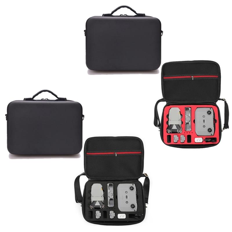 PU Storage Bag Shoulder Bag for Mini 3 Pro Carrying for Case Handbag Large Capacity for Mini 2 Drone Storage Accessories