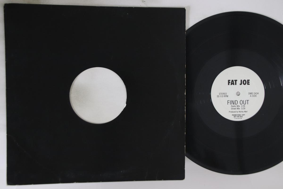 

12inch Record FAT JOE - Find Out DMD2434PROMO Atlantic 1997 US Rap & Hip-Hop/R&B Used