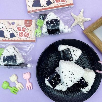 Triangle Rice Ball Squeeze Slow Rebounde Fidget Toy Stress Relieving Decompression Toy For Kids Gift