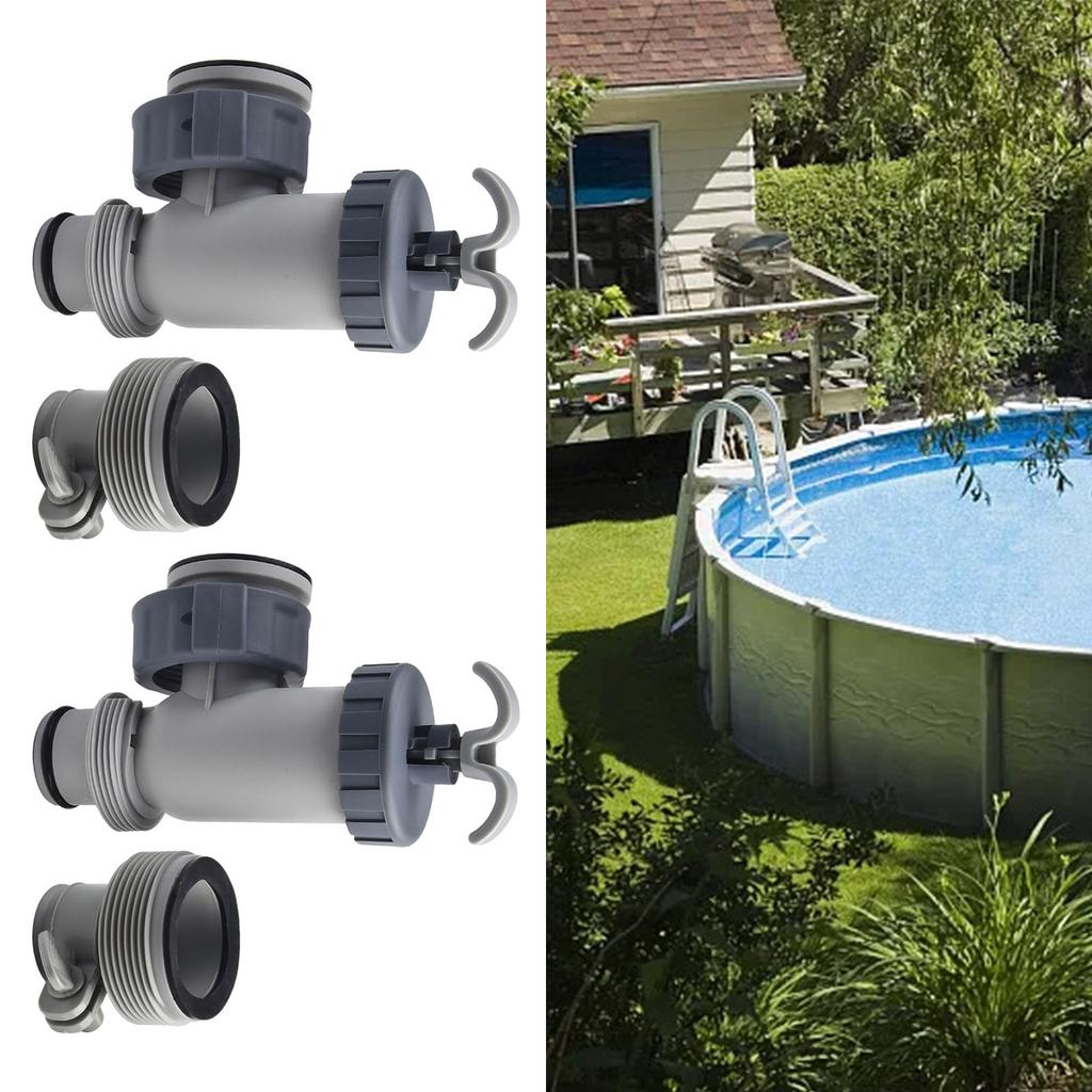 Seamless Installation Plunger Valve Replacement Kit for Intex 1500 2500 and 4000 Gallon Suitable for Sand Filters