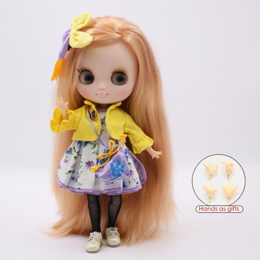 ICY DBS Middie Blyth Doll 1/8 BJD Joint White Skin Cute Set Doll 20cm Doll DIY Toys Girls Gifts