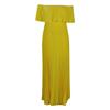 Summer new women's clothing sexy off-the-shoulder chest pleated party dress