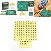 Unterhaltsames und fesselndes Scrabble-Brettspiel für Kinder und Erwachsene zur Erweiterung des Wortschatzes