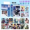 55 Parça/Set Black Butler Sebastian·Michaelis Lazer Lomo Kart Albümü Çizgi Roman Karakterleri Fotoğraf Kartı Hayran Koleksiyon Kartları