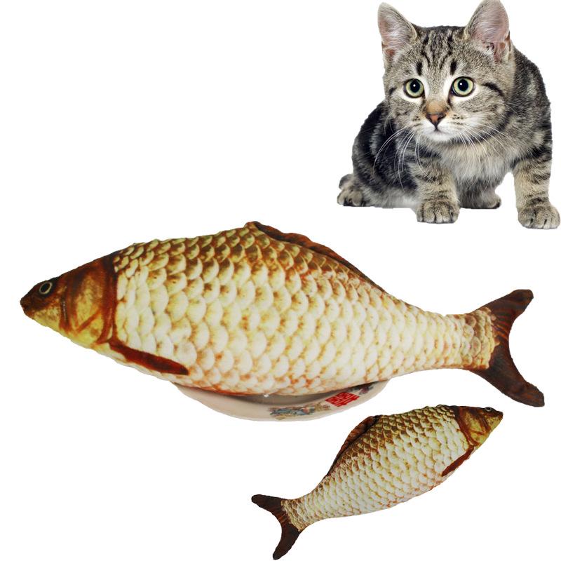 Interactive Cat Teaser Toy: Sounding Mouse & Simulation Fish Exercise Pole