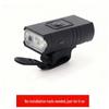 USB Rechargeable Super Bright Double Front Bicycle Light for Night Riding