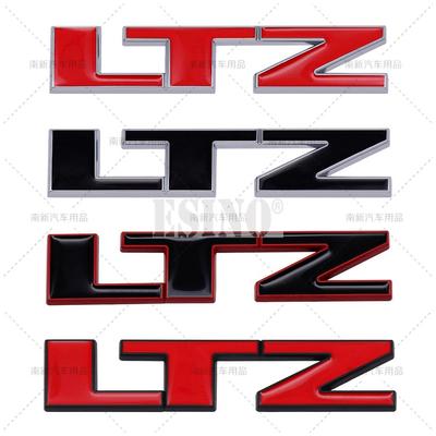 Stylizacja Samochodu 3D LTZ Metal Stop Cynku Naklejka Odznaka Karoseria Tylna Klapa Bagażnika Klejąca Naklejka Emblemat dla Silverado Cruze Spark