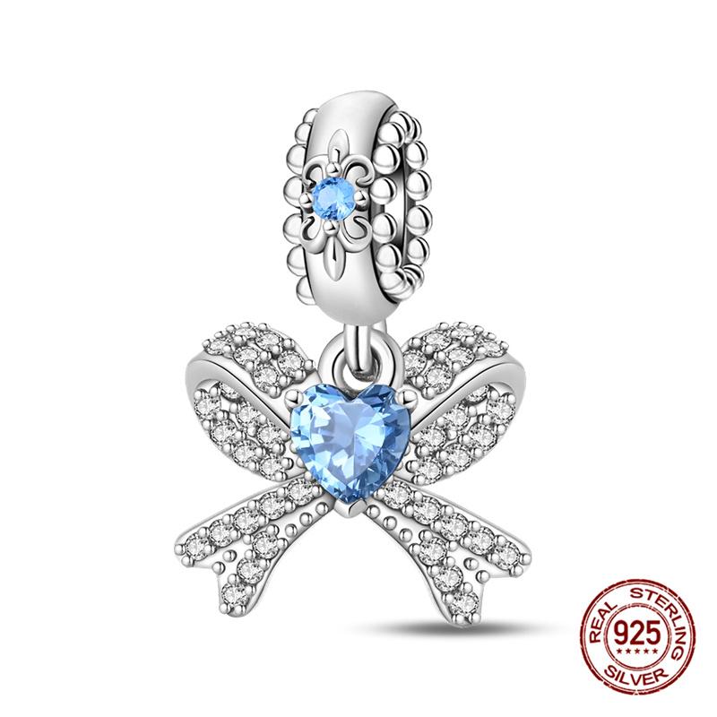 New In Charms Copper Fit 3Mm Original Bracelet Necklace Womens Sweetheart Bear Charms Beads Diy Fine Jewelry Gift